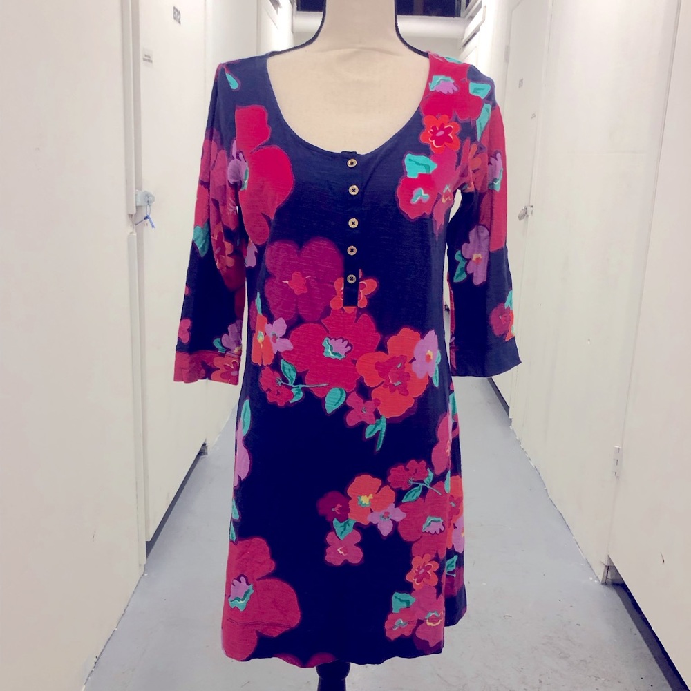 Lilly Pulitzer Floral Print Mini Dress, Size Medium